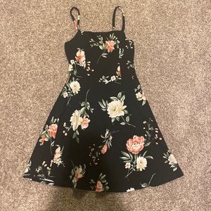 floral skater dress